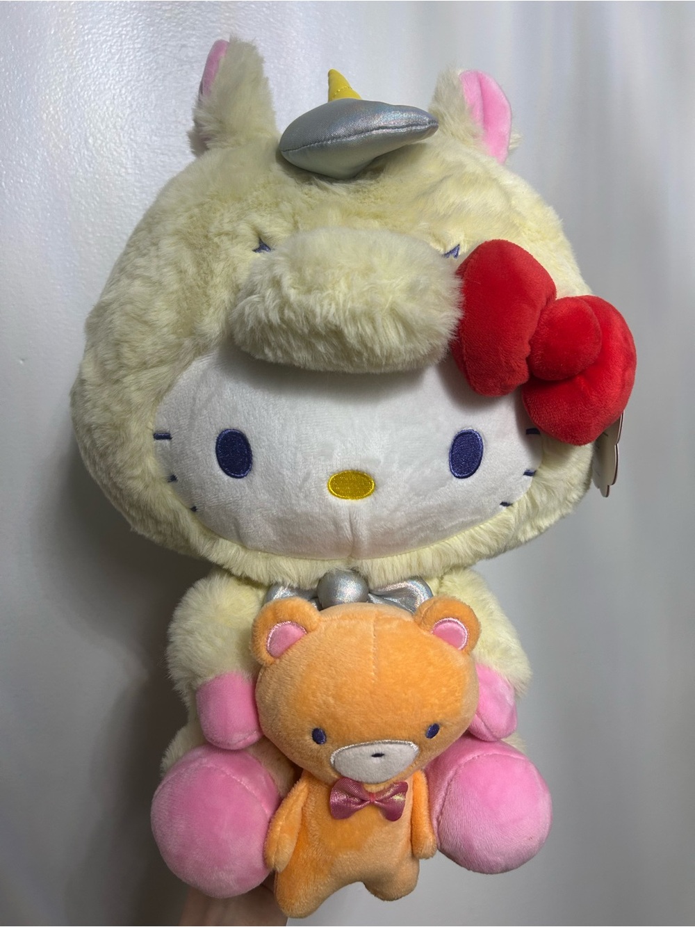 Sanrio Hello Kitty Unicorn Plush 13” Kidrobot LED Light-Up Stuffed Animal